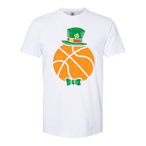 Leprechaun Basketball St Patricks Day Sports Gift Softstyle CVC T-Shirt