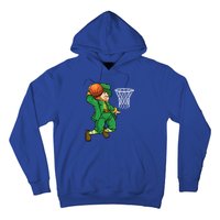 Leprechaun Basketball St Patricks Day Sports Gift Hoodie