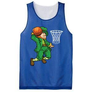 Leprechaun Basketball St Patricks Day Sports Gift Mesh Reversible Basketball Jersey Tank