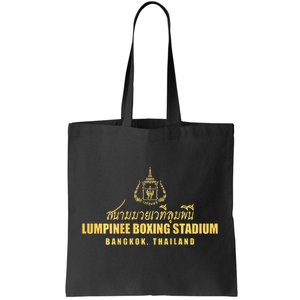 Lumpinee Boxing Stadium Bangkok Thailand Muay Thai Boxing Tote Bag