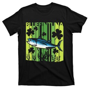 Lucky Bluefin Tuna St Patrick's Day Irish Gift T-Shirt