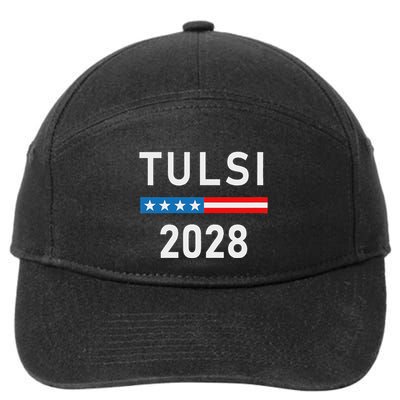 Lincoln Bone Tulsi Gabbard 2028 7-Panel Snapback Hat