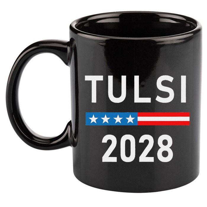 Lincoln Bone Tulsi Gabbard 2028 11oz C Handle Ceramic Mug