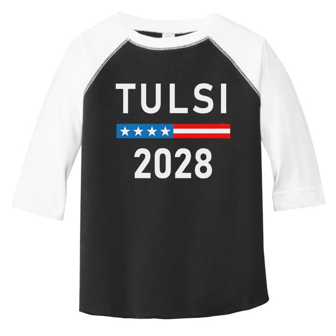 Lincoln Bone Tulsi Gabbard 2028 Toddler Fine Jersey T-Shirt