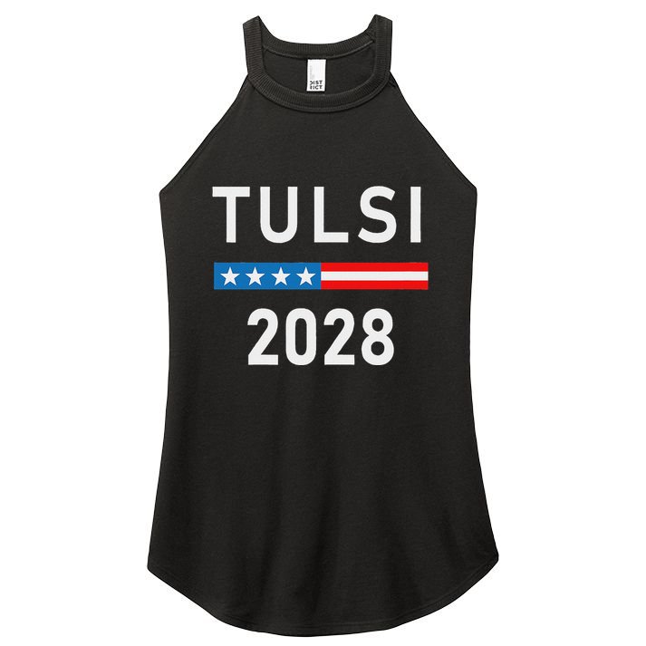 Lincoln Bone Tulsi Gabbard 2028 Women's Perfect Tri Rocker Tank