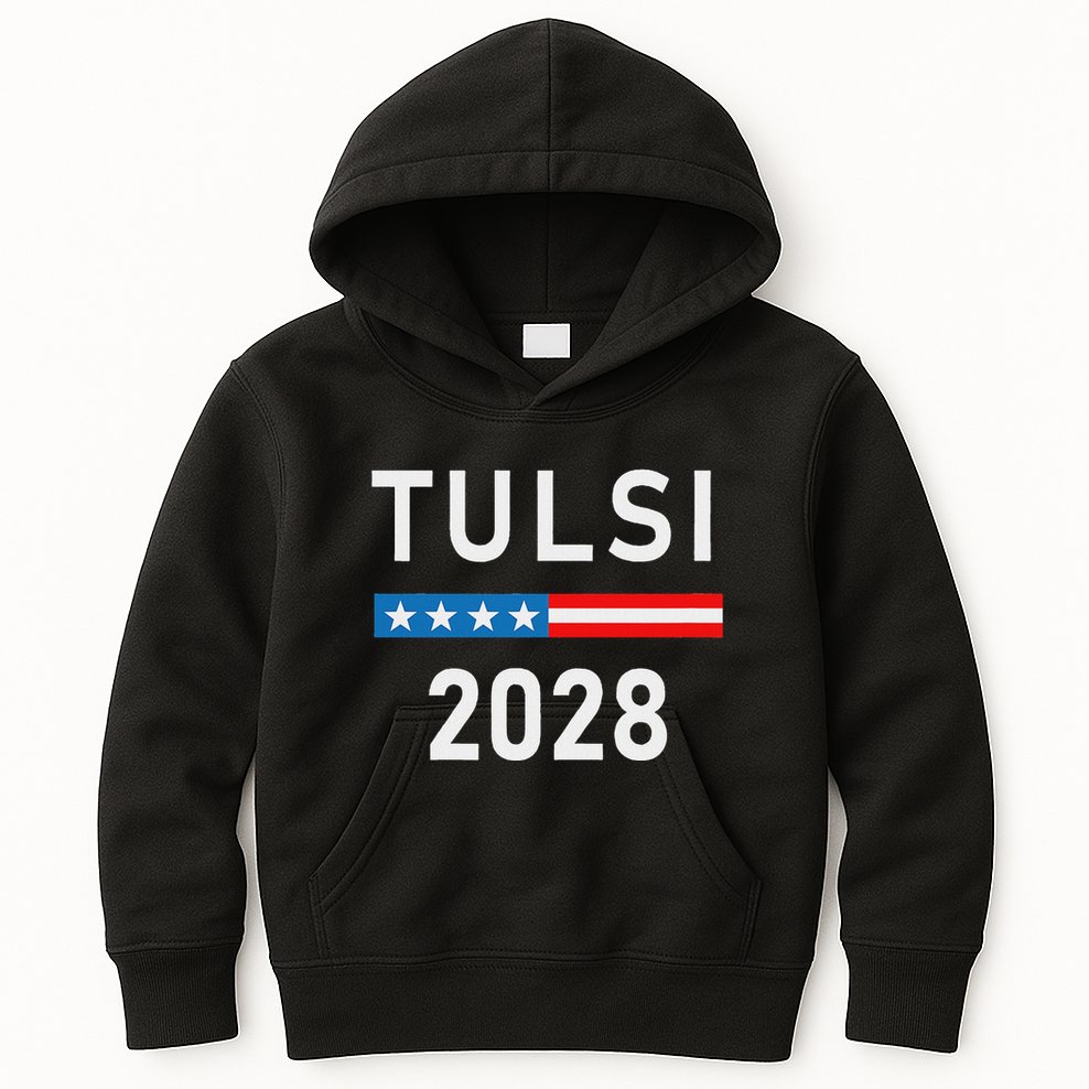 Lincoln Bone Tulsi Gabbard 2028 Kids Hoodie