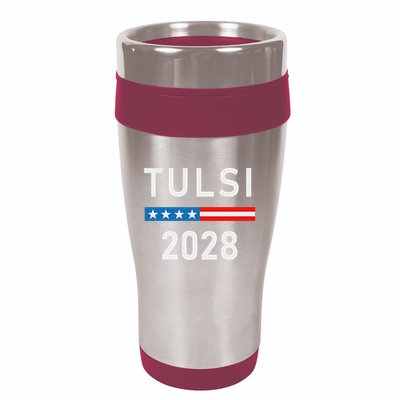 Lincoln Bone Tulsi Gabbard 2028 16oz Travel Tumbler