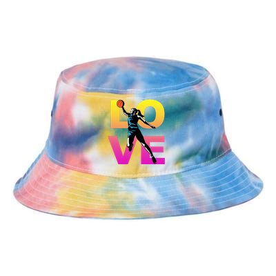 Love Basketball Teen Gift Tie Dye Newport Bucket Hat