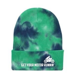 LyricLyfe Born to Be Wild Tie Dye 12in Knit Beanie