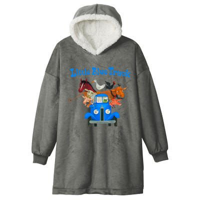 Little Blue Truck Hooded Wearable Blanket