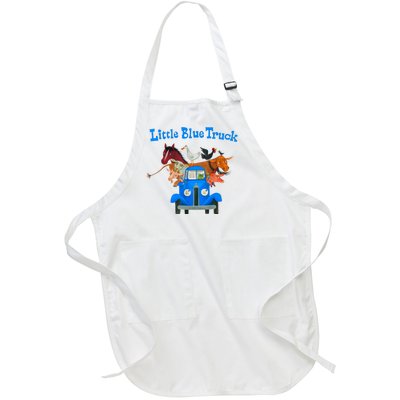 Little Blue Truck Full-Length Apron With Pockets