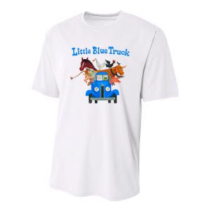 Little Blue Truck Youth Performance Sprint T-Shirt