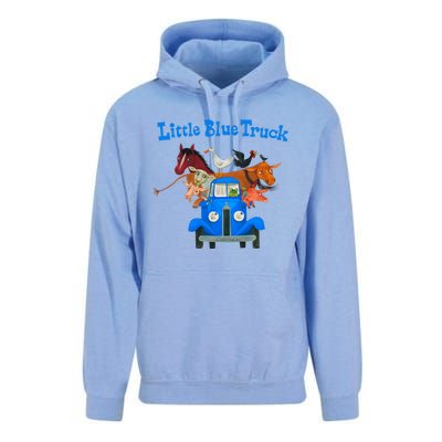 Little Blue Truck Unisex Surf Hoodie