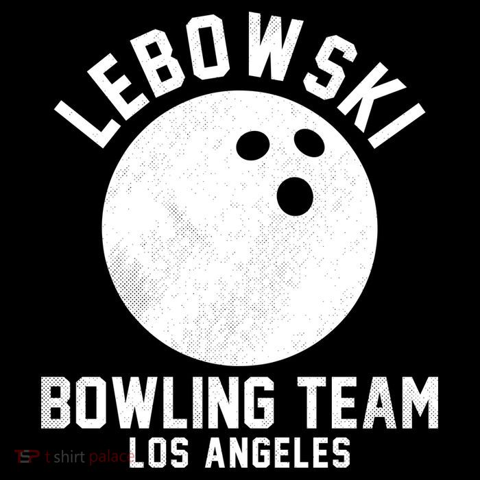 Lebowski Bowling Team Los Angeles 16 in Basic Backpack