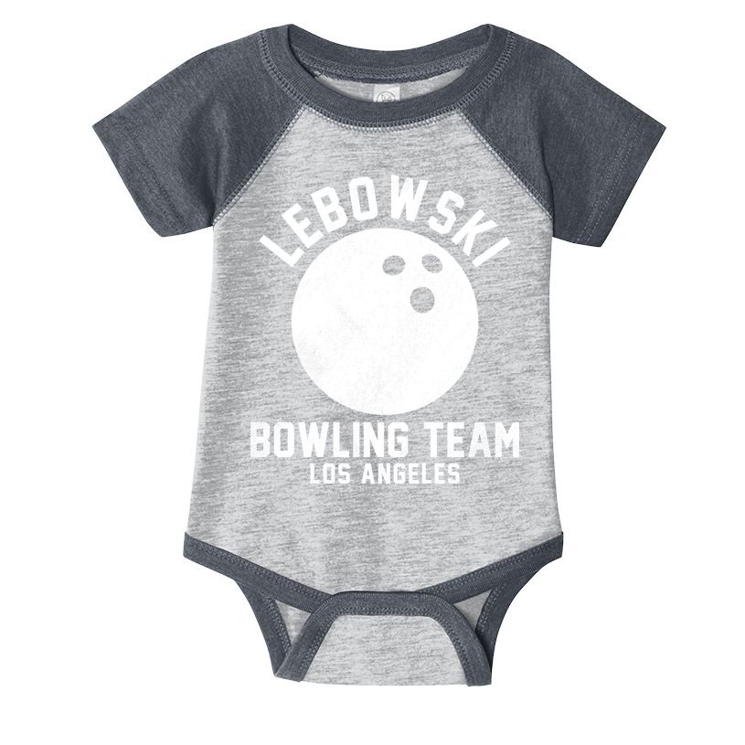Lebowski Bowling Team Los Angeles Infant Baby Jersey Bodysuit