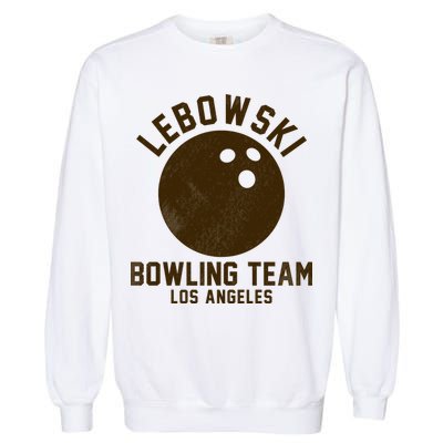 Lebowski Bowling Team Los Angeles Garment-Dyed Sweatshirt