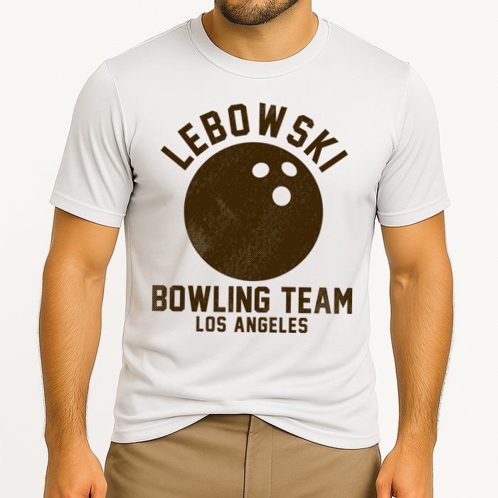 Lebowski Bowling Team Los Angeles Cooling Performance Crew T-Shirt