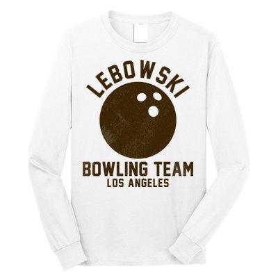 Lebowski Bowling Team Los Angeles Long Sleeve Shirt