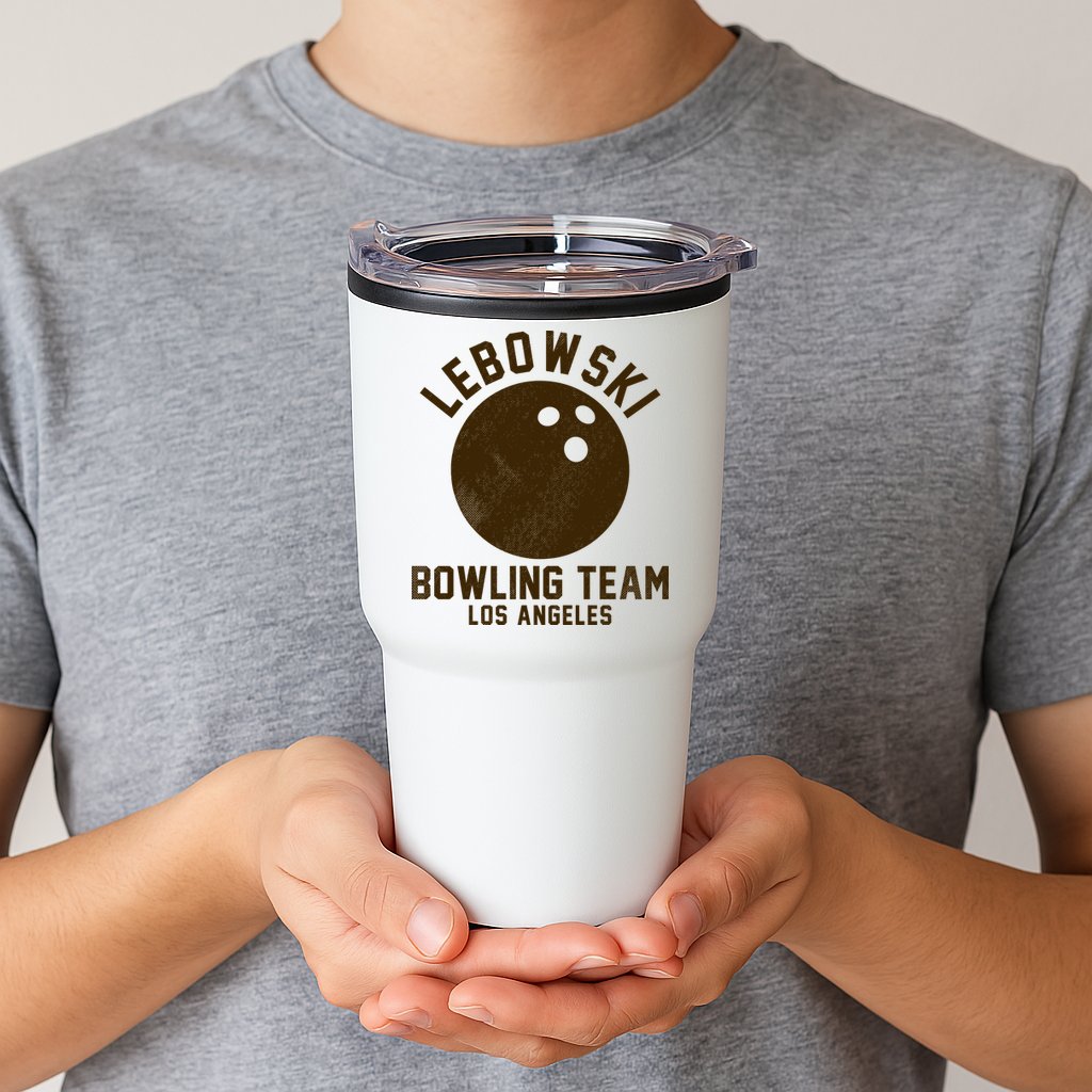 Lebowski Bowling Team Los Angeles Tumbler