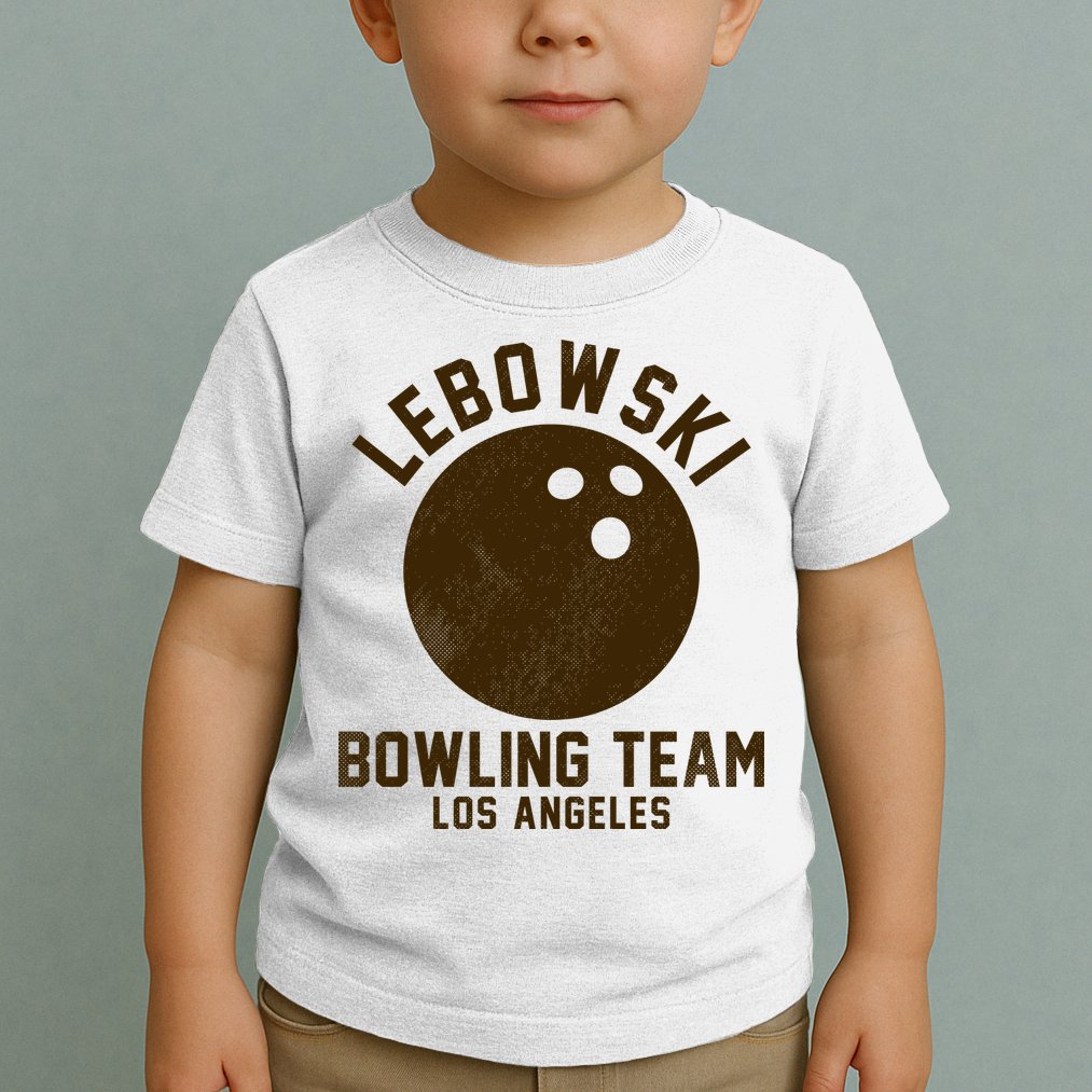 Lebowski Bowling Team Los Angeles Toddler T-Shirt
