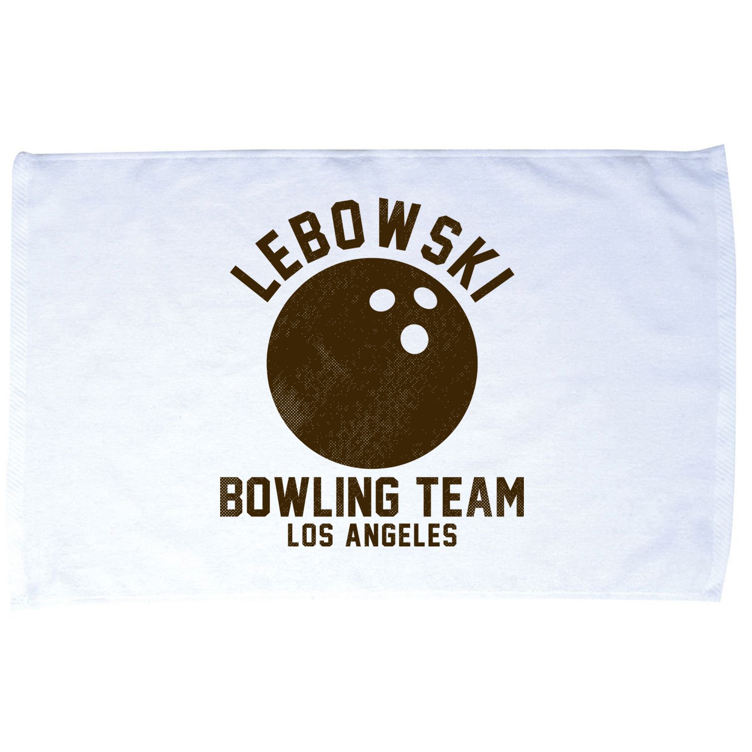 Lebowski Bowling Team Los Angeles Microfiber Hand Towel