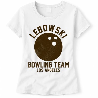 Lebowski Bowling Team Los Angeles Womens T-Shirt