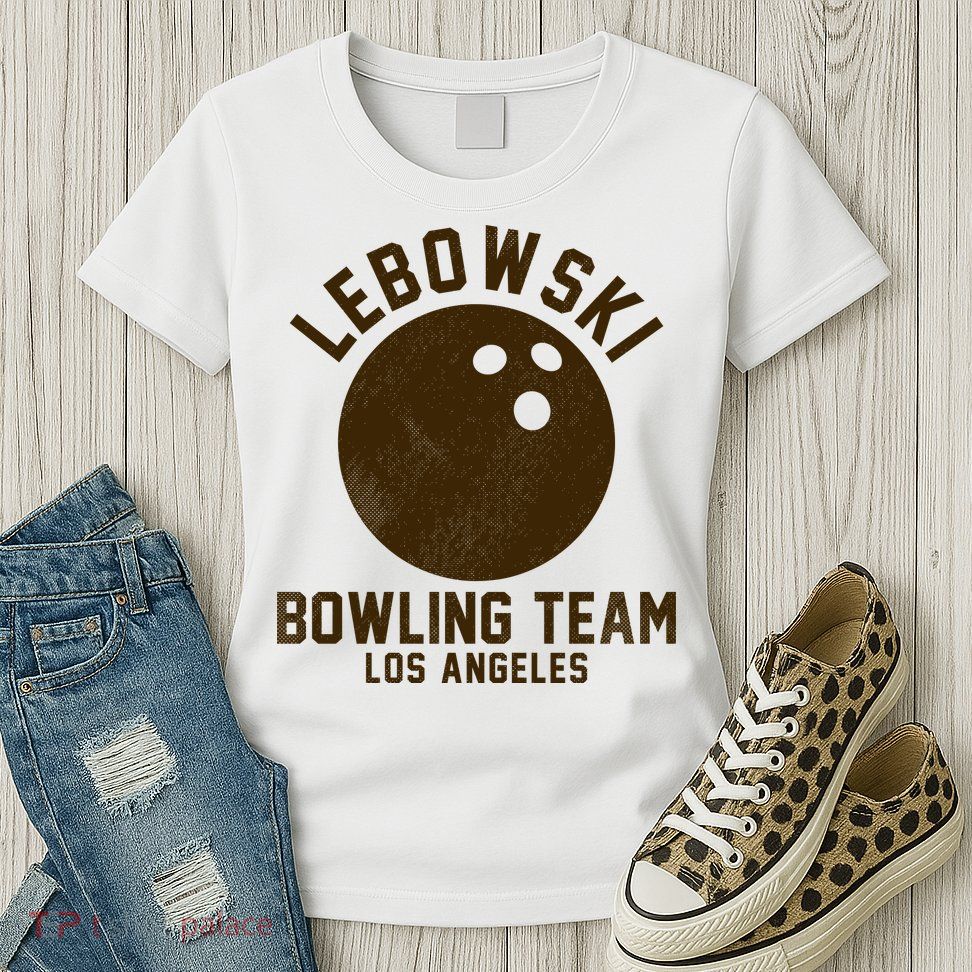 Lebowski Bowling Team Los Angeles Womens T-Shirt