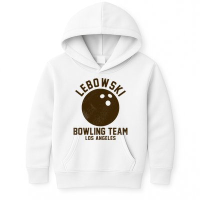 Lebowski Bowling Team Los Angeles Kids Hoodie