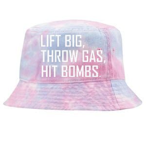 Lift Big Throw Gas Hit Bombs Tie-Dyed Bucket Hat