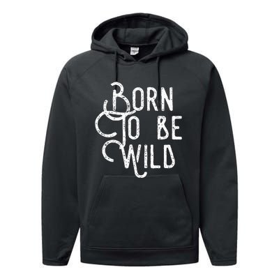 Lyriclyfe Born To Be Wild Performance Fleece Hoodie