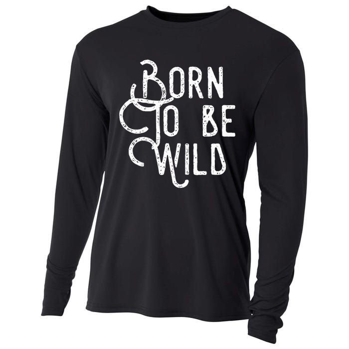 Lyriclyfe Born To Be Wild Cooling Performance Long Sleeve Crew