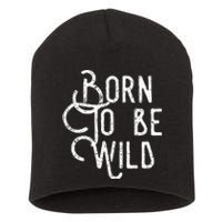 Lyriclyfe Born To Be Wild Short Acrylic Beanie