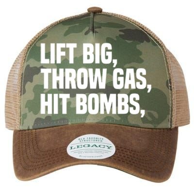 Lift Big Throw Gas Hit Bombs Legacy Tie Dye Trucker Hat