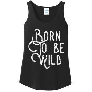 Lyriclyfe Born To Be Wild Ladies Essential Tank