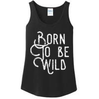 Lyriclyfe Born To Be Wild Ladies Essential Tank