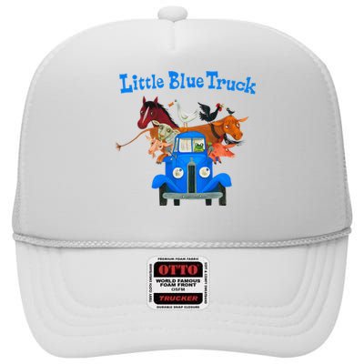 Little Blue Truck High Crown Mesh Back Trucker Hat