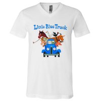 Little Blue Truck V-Neck T-Shirt