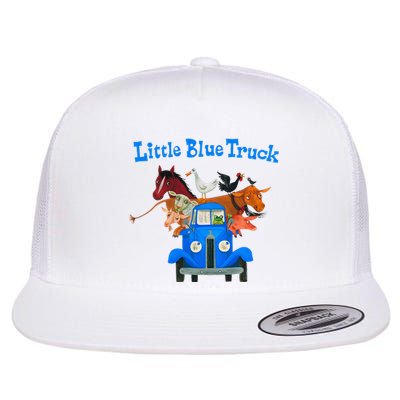 Little Blue Truck Flat Bill Trucker Hat