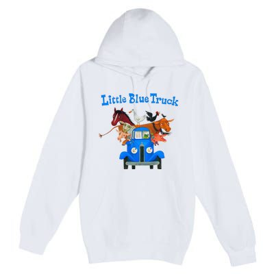 Little Blue Truck Premium Pullover Hoodie