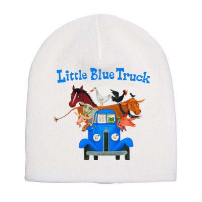 Little Blue Truck Short Acrylic Beanie