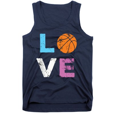 Love Basketball Team Fan Gift Tank Top