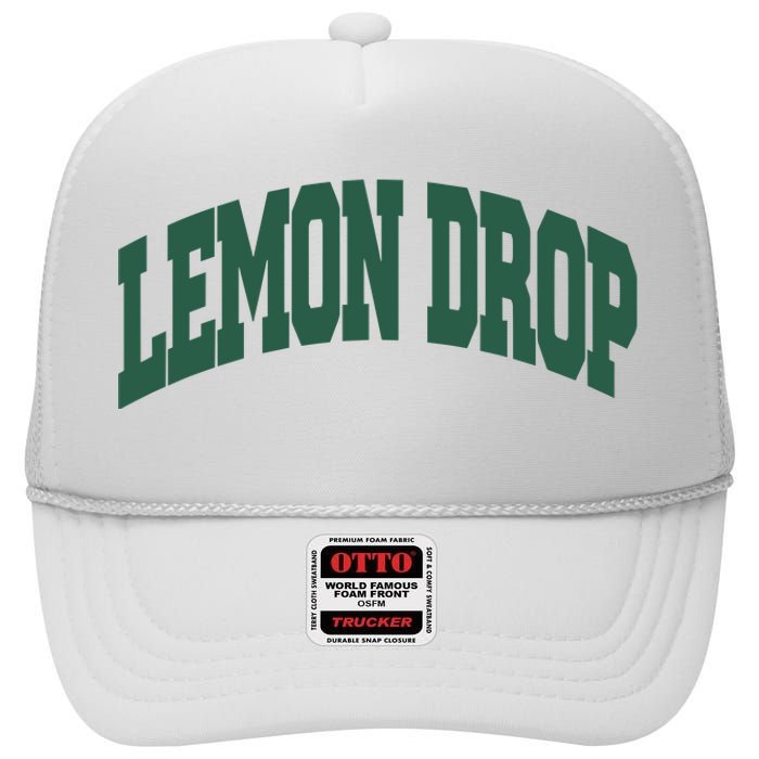 Lemons By Tay Lemon Drop High Crown Mesh Back Trucker Hat