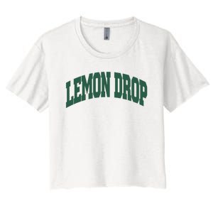 Lemons By Tay Lemon Drop Women's Crop Top Tee