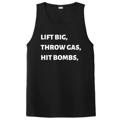 Lift Big, Throw Gas, Hit Bombs PosiCharge Competitor Tank