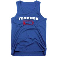 Low Battery Teacher Professional Teacher Life Career Gift Tank Top