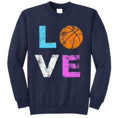 Love Basketball Team Fan Gift Sweatshirt