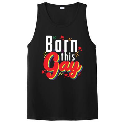 Lgbt Born This Gay Meaningful Gift PosiCharge Competitor Tank