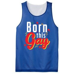 Lgbt Born This Gay Meaningful Gift Mesh Reversible Basketball Jersey Tank