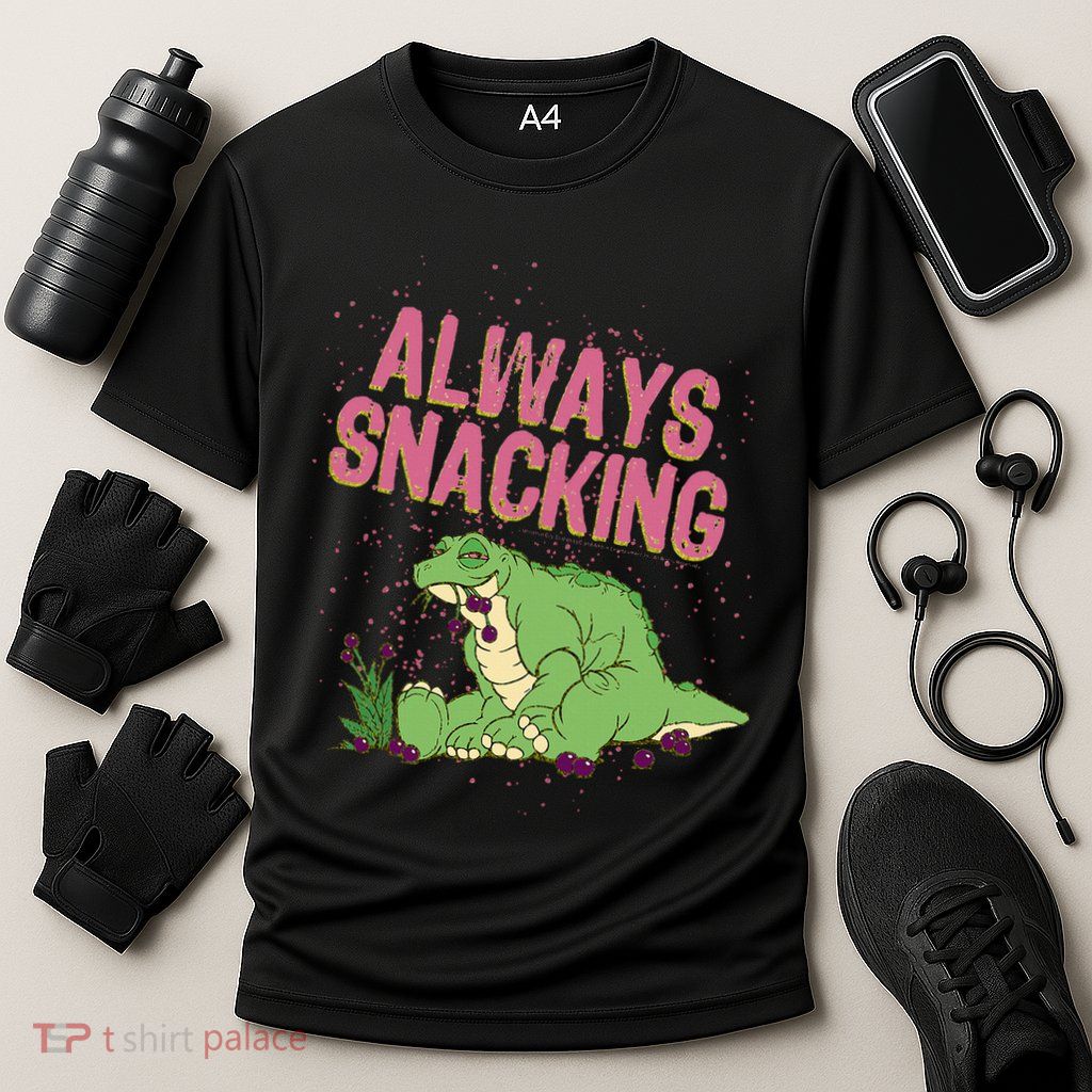 Land Before Time Spike Always Snacking Performance Shirt