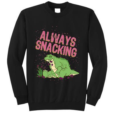 Land Before Time Spike Always Snacking Sweatshirt
